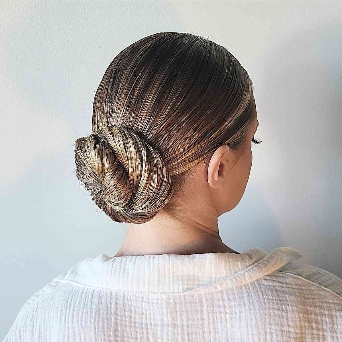 Sophisticated Low Bun