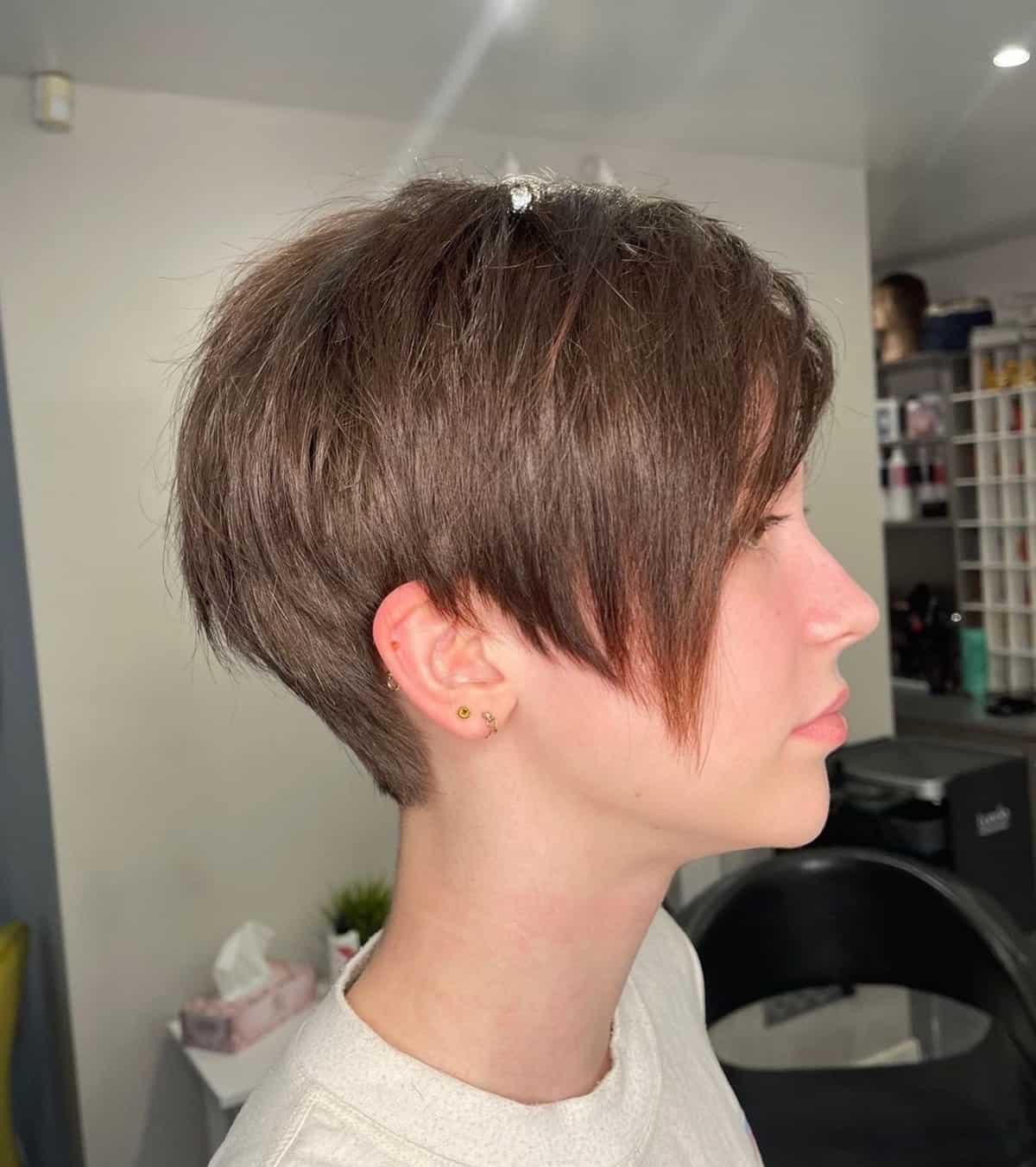 Layered Pixie for Feminine Women