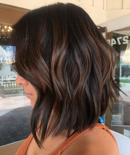 Subtle Brown Balayage Hair