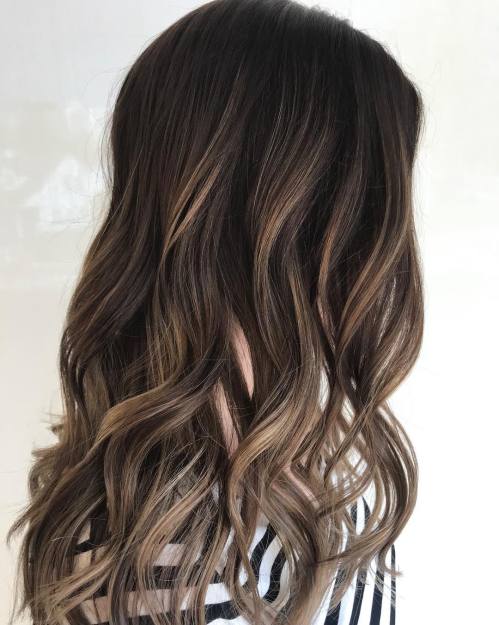 Brunette Hair With Subtle Highlights