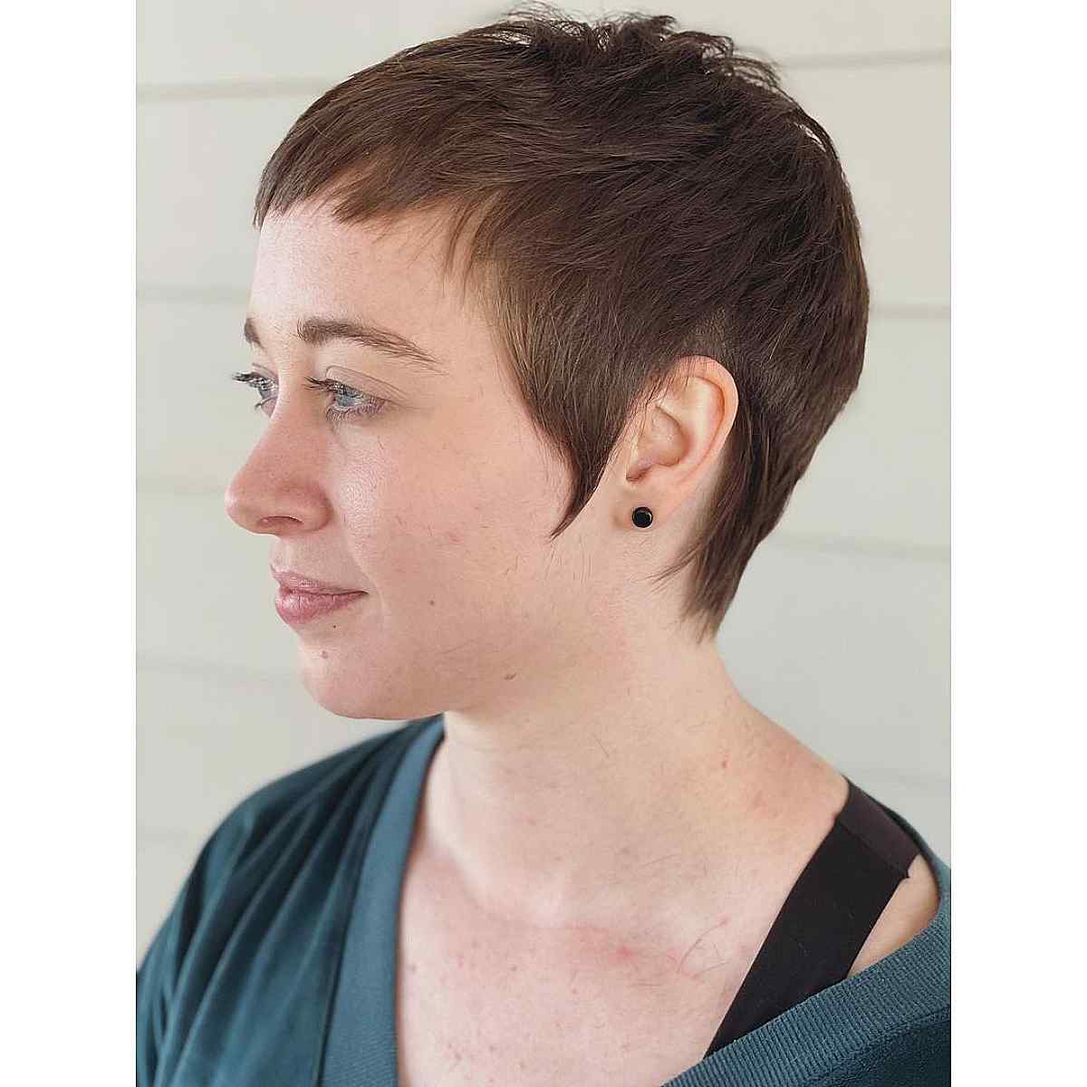 Wispy Very Short Pixie Cut for Thin Hair