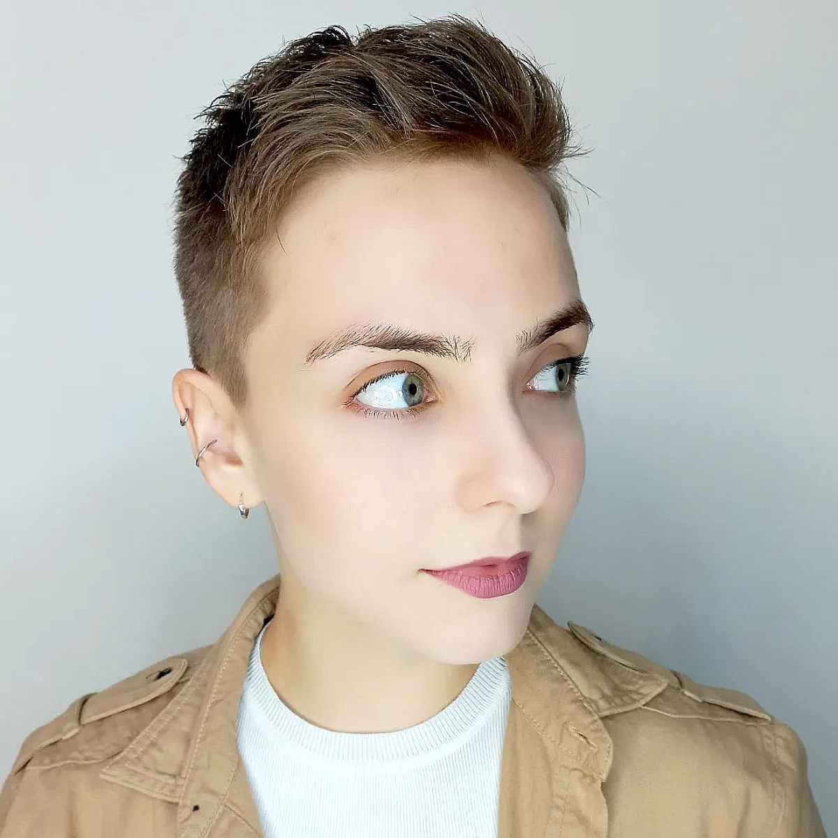 Super Short Undercut Pixie Hair