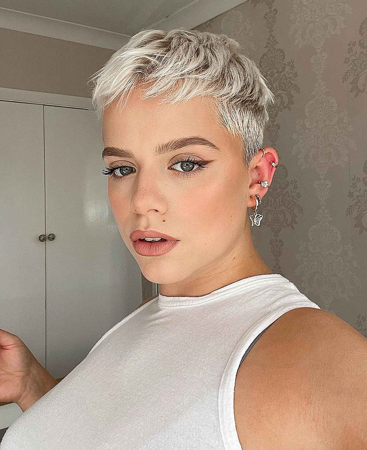 Cute Pixie Cut for Blondes