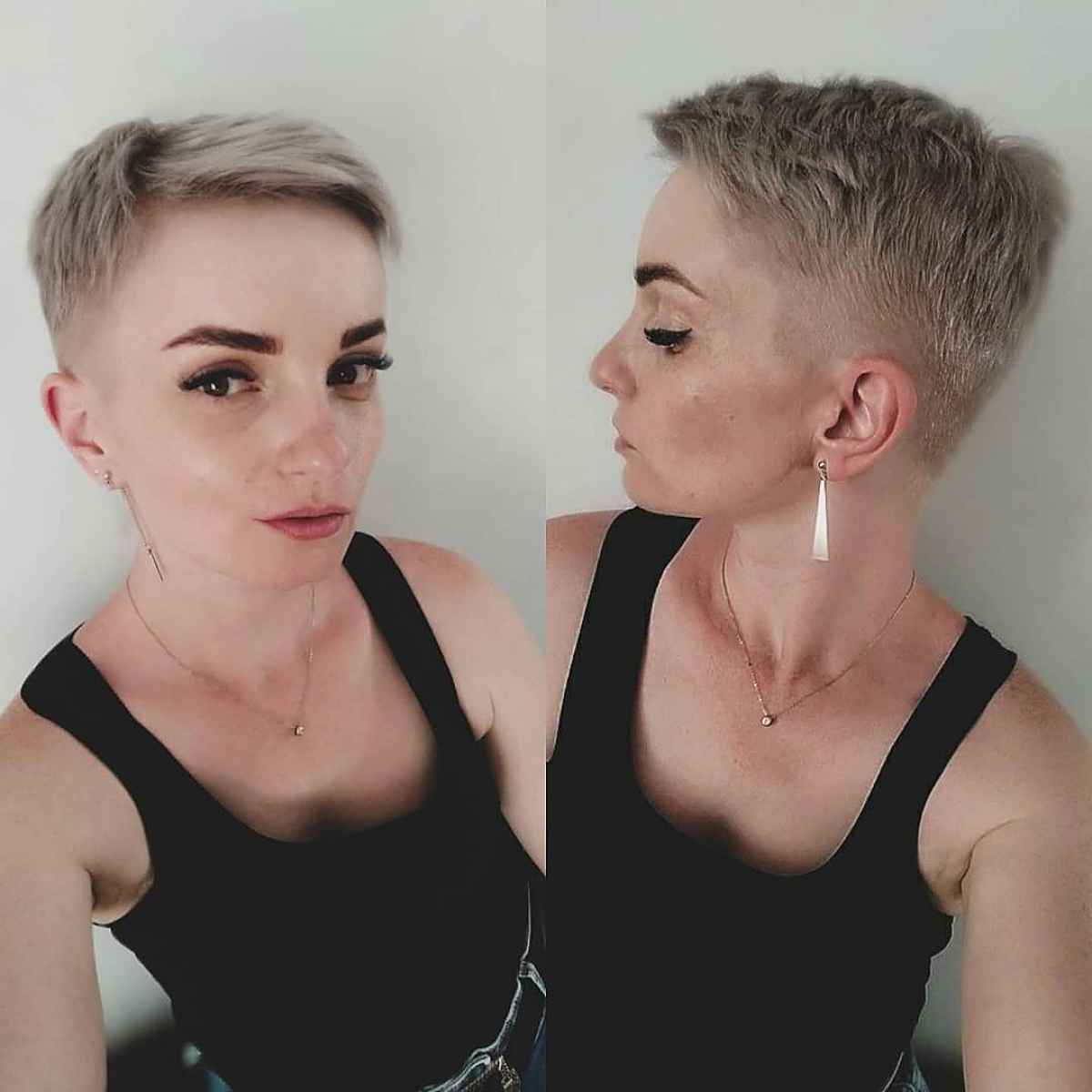 Modern Super Short Pixie Cut