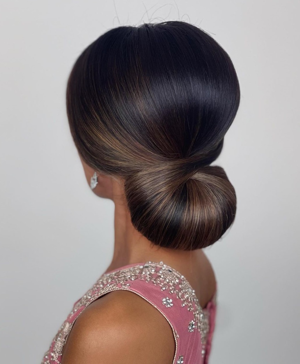 Simple Polished Bun with Volume