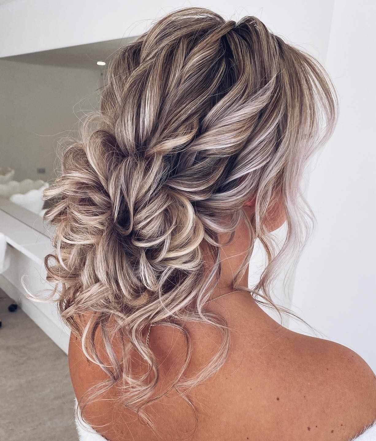 Bohemian Loose Chignon Style