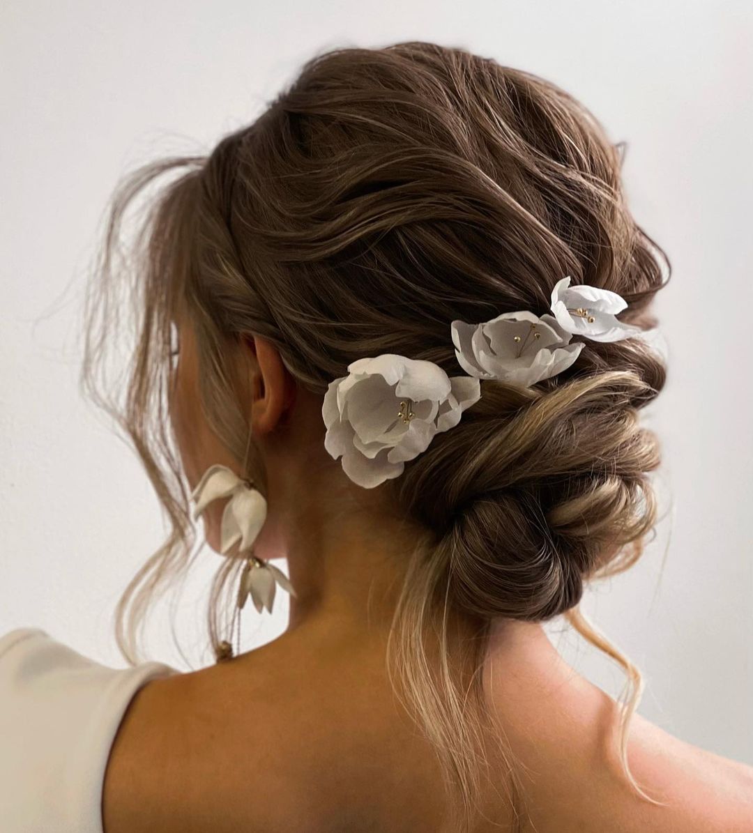 Wedding Bouffant Bun Updo