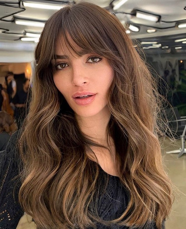 Messy Long Waves with Texturized Fringe