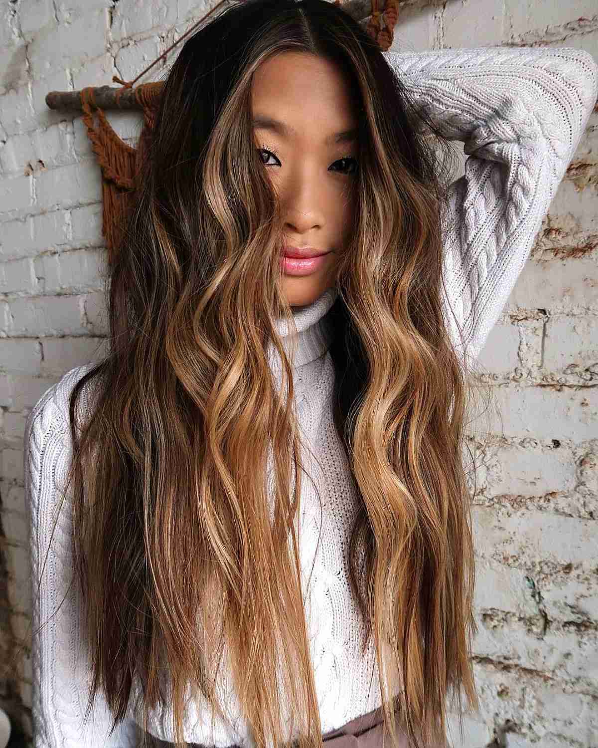 Golden Bronde hair color