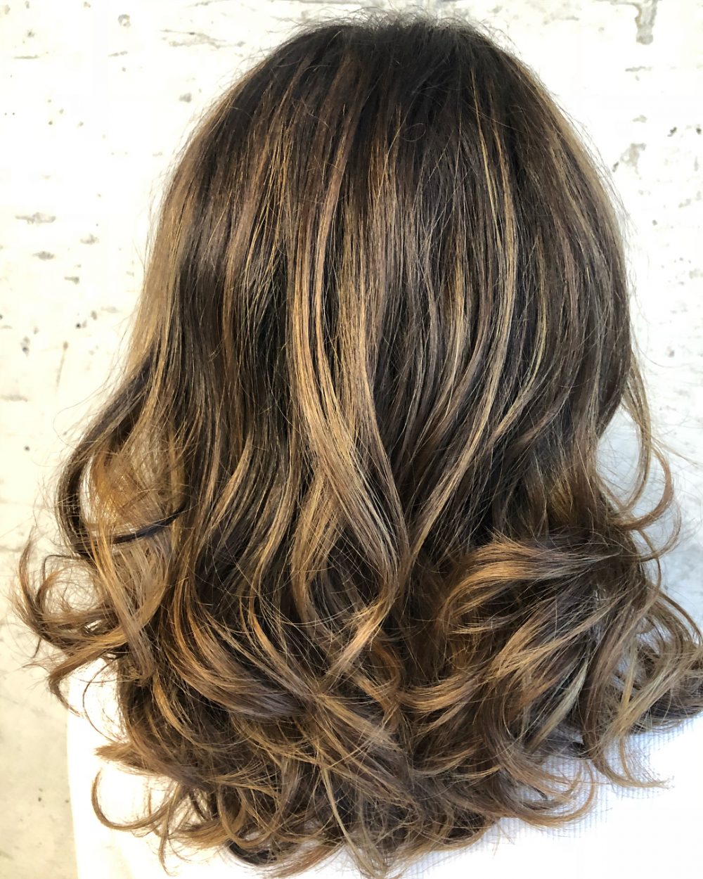 Honey Brown Almond Highlights