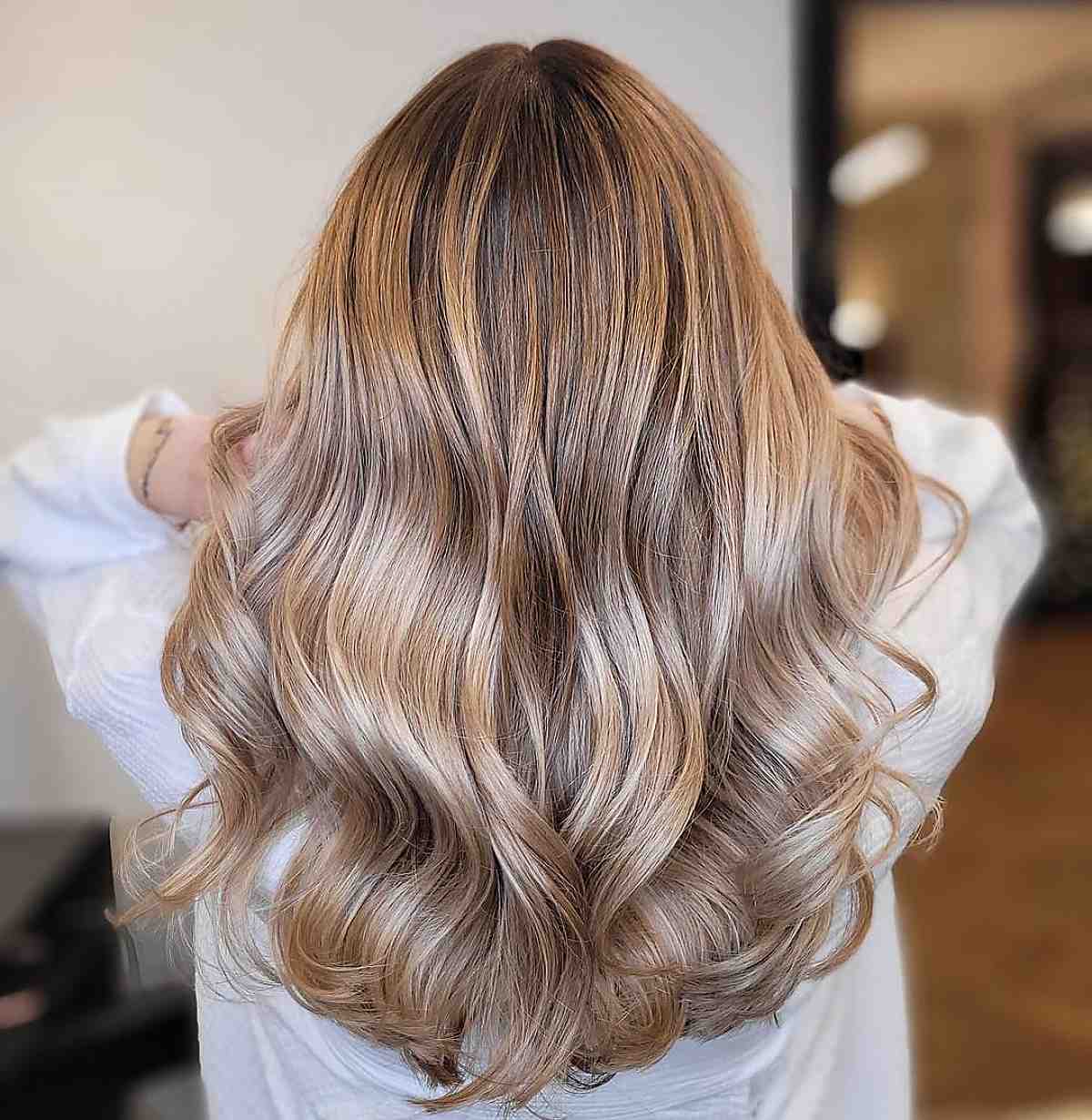 natural light honey brown hair color