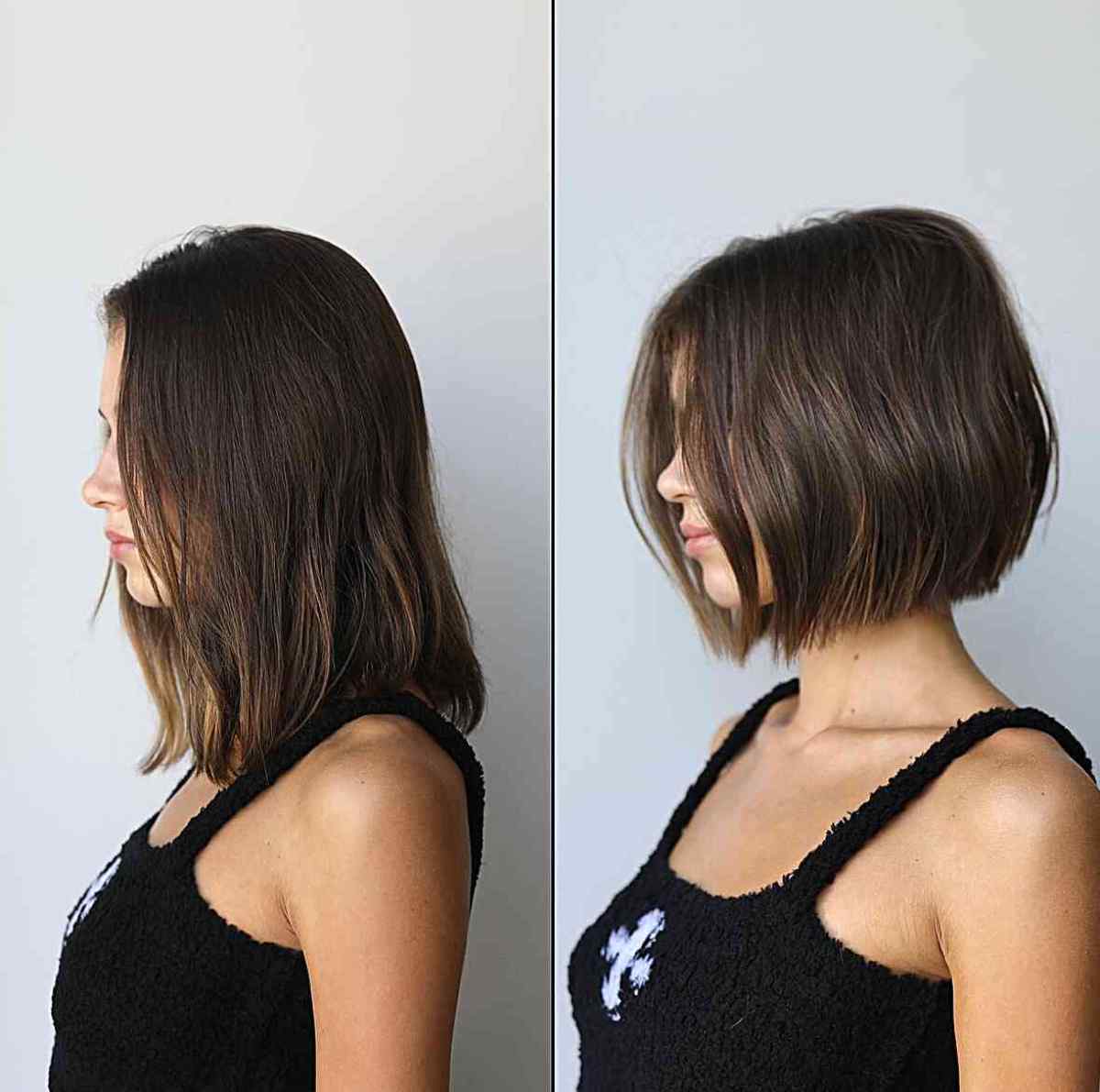 Mod Short Blunt Bob Cut