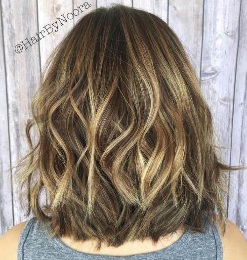 Layered Wavy Lob