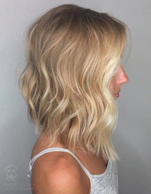 Blonde Bob With Face-Framing Balayage