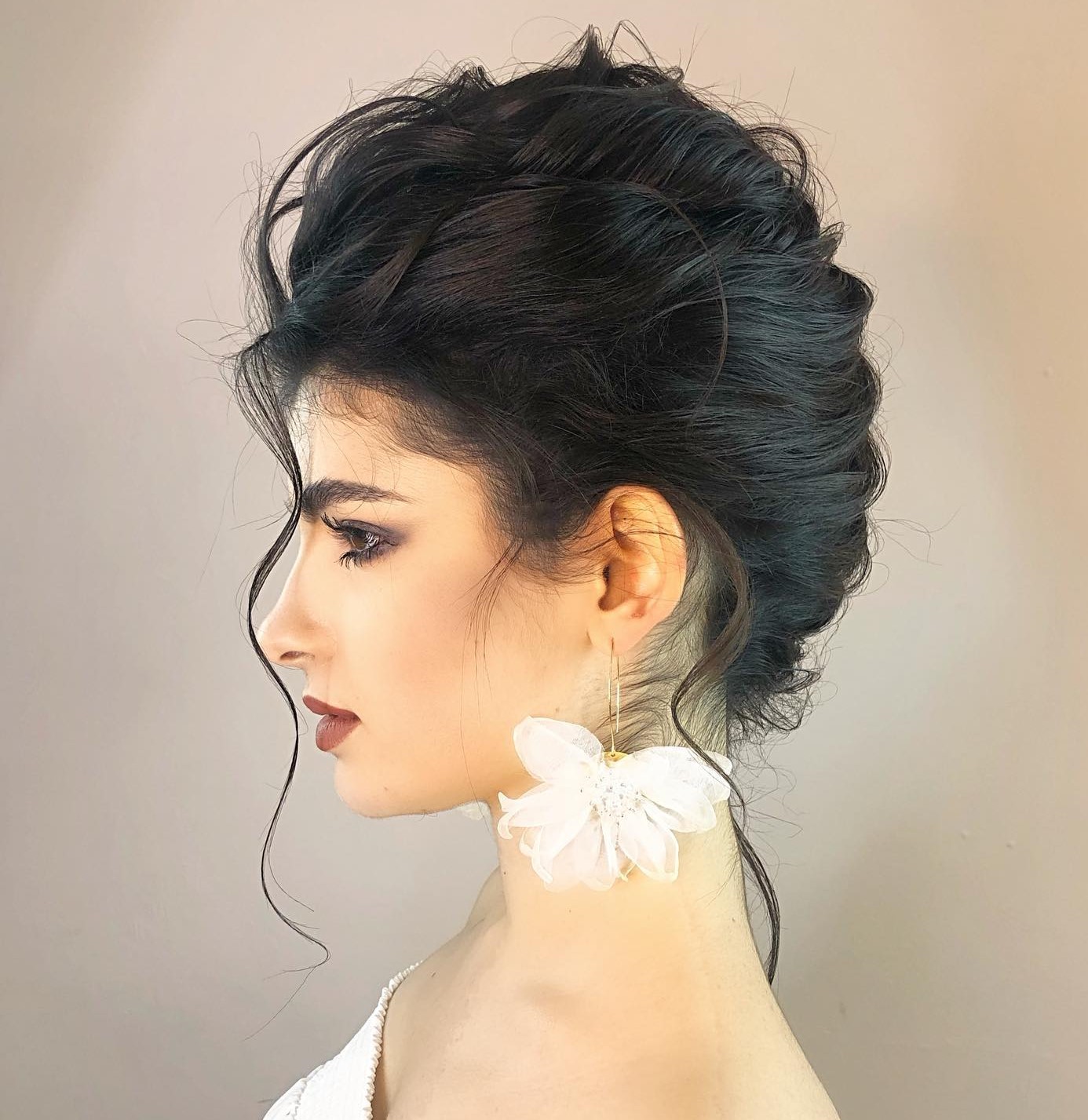 Long Hair Formal Updo