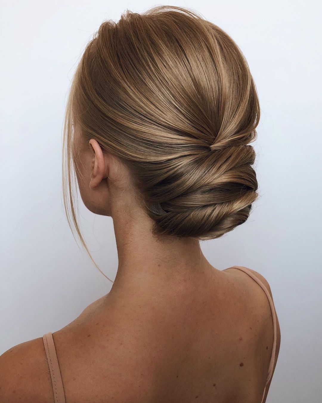 Cute Low Bun for Long Hair