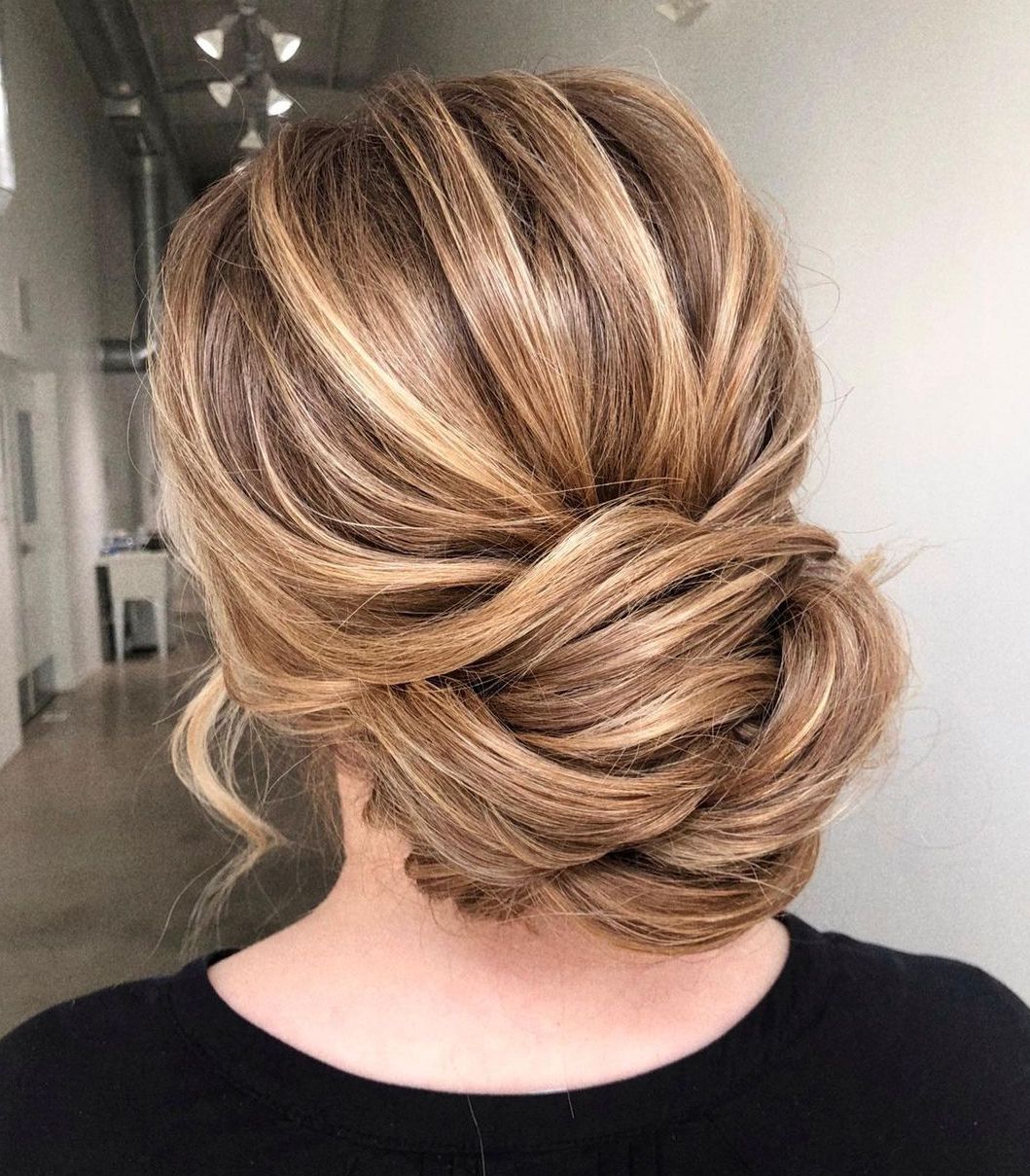 Relaxed Simple Evening Updo