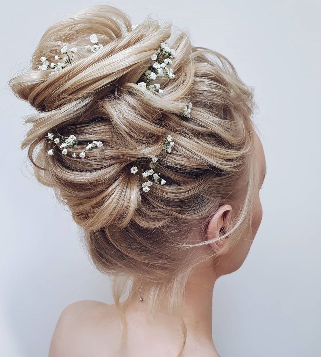 Delicate Messy Updo