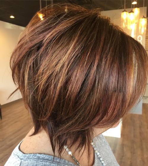 Full-Bodied Messy Razored Bob