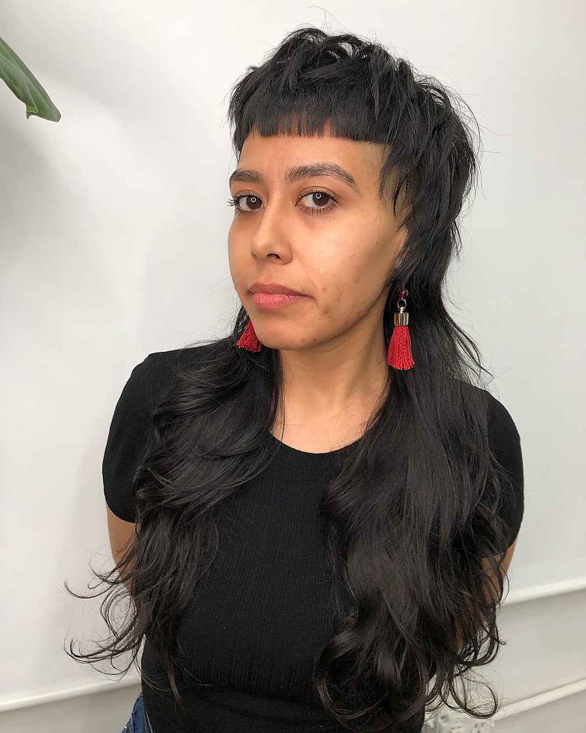 Long Shag with an Undercut for Women with Thick Hair