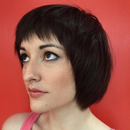 Layered Pageboy Haircut