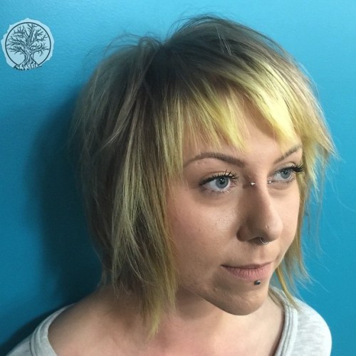 Tousled Layered Pageboy Haircut