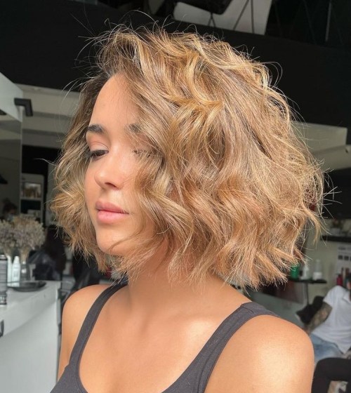 Soft Touchable Wavy Bob