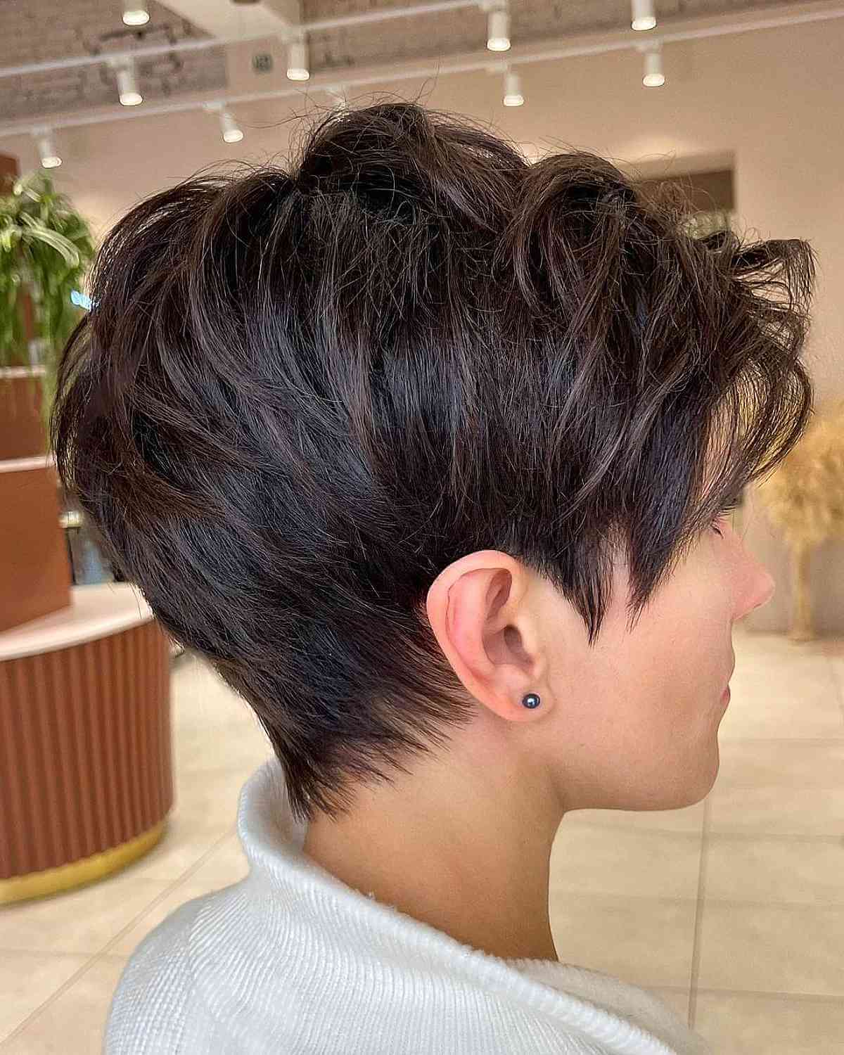 Choppy and Layered Pixie