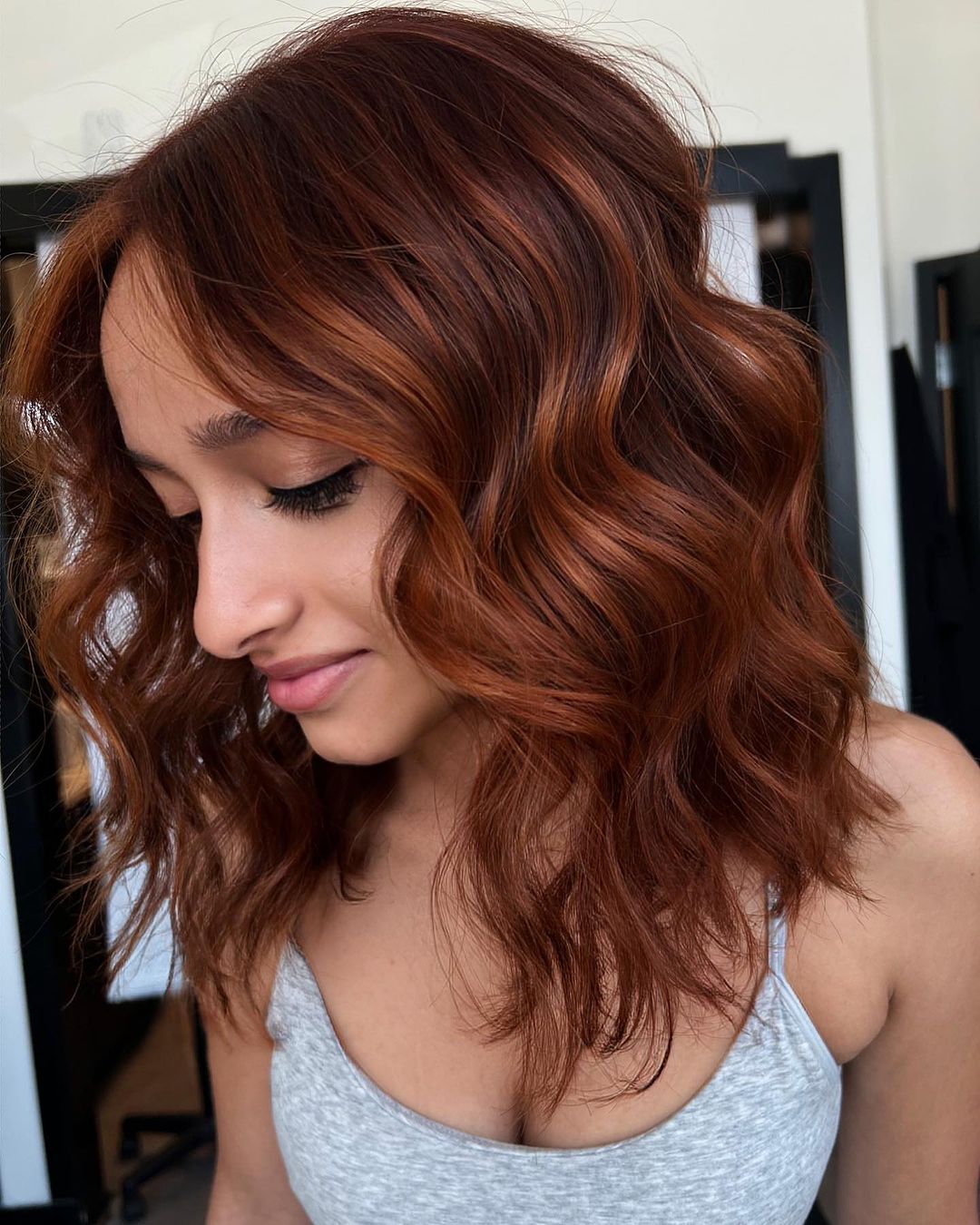 Copper Mahogany Loose Curls