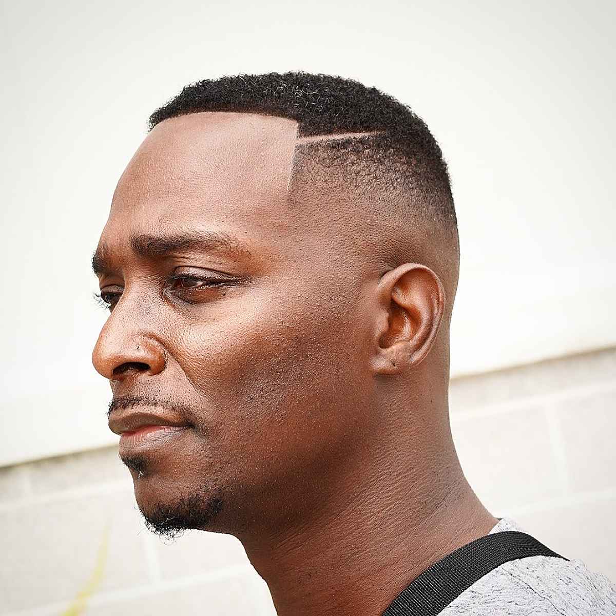 Stylish taper fade haircut for men