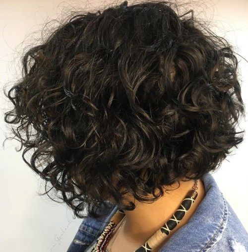 Short Wavy Messy Bob